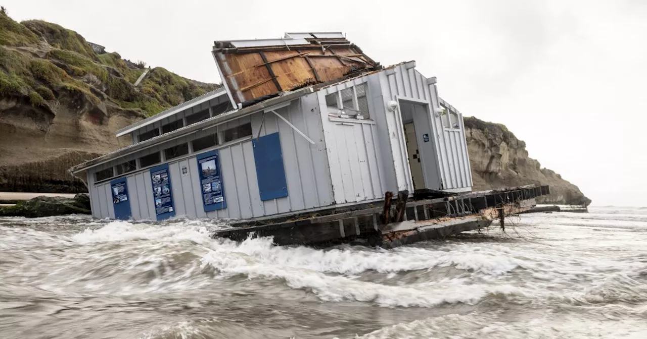 Santa Cruz Wharf reopens after partially collapsing into ocean during high surf