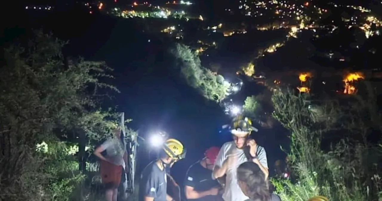 Rescate de senderistas en Córdoba