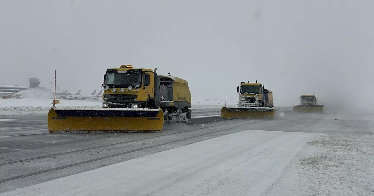 Leeds Bradford Airport Closed Due to Heavy Snowfall