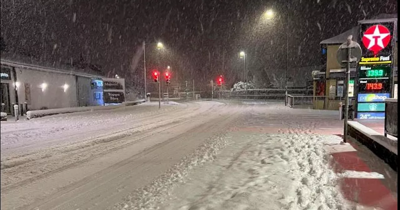 Yorkshire Roads Closed Due to Heavy Snow