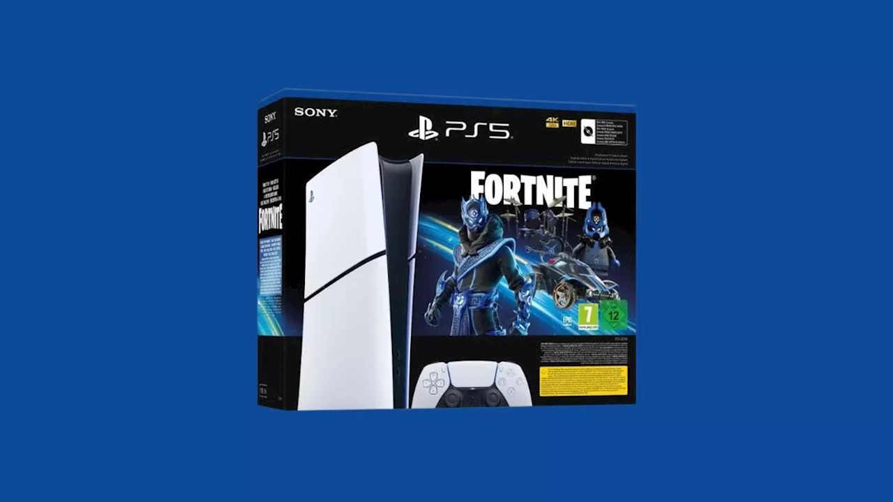 PS5 Slim Fortnite Cobalt Star à 449€ sur Cdiscount