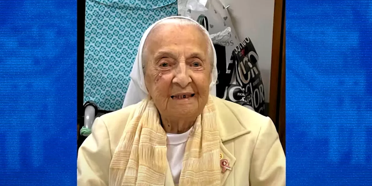 Âgée de 117 ans, sœur Maria de Canabarro est la doyenne du Brésil