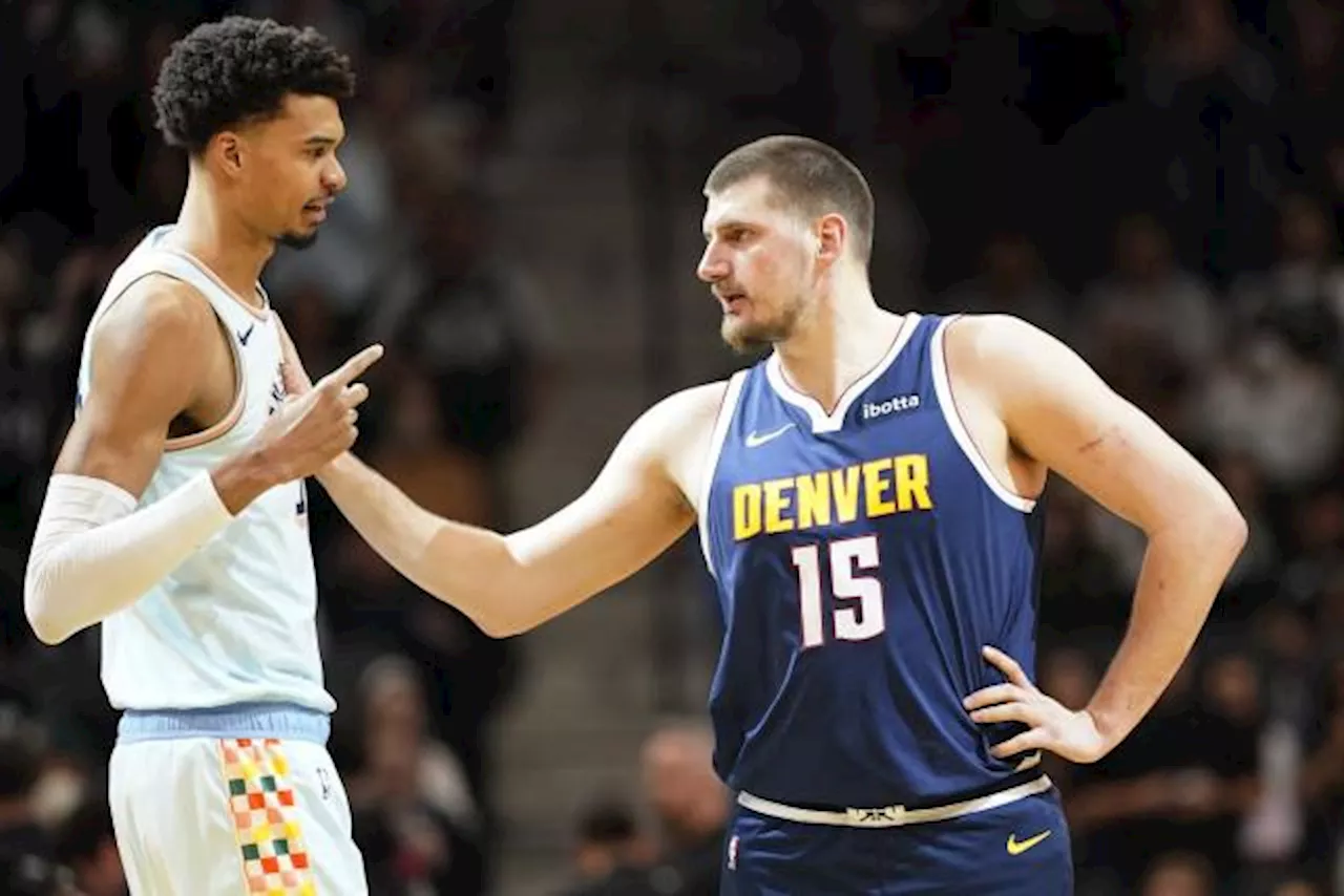 Nikola Jokic se débarrasse des Spurs de Victor Wembanyama après prolongation en NBA