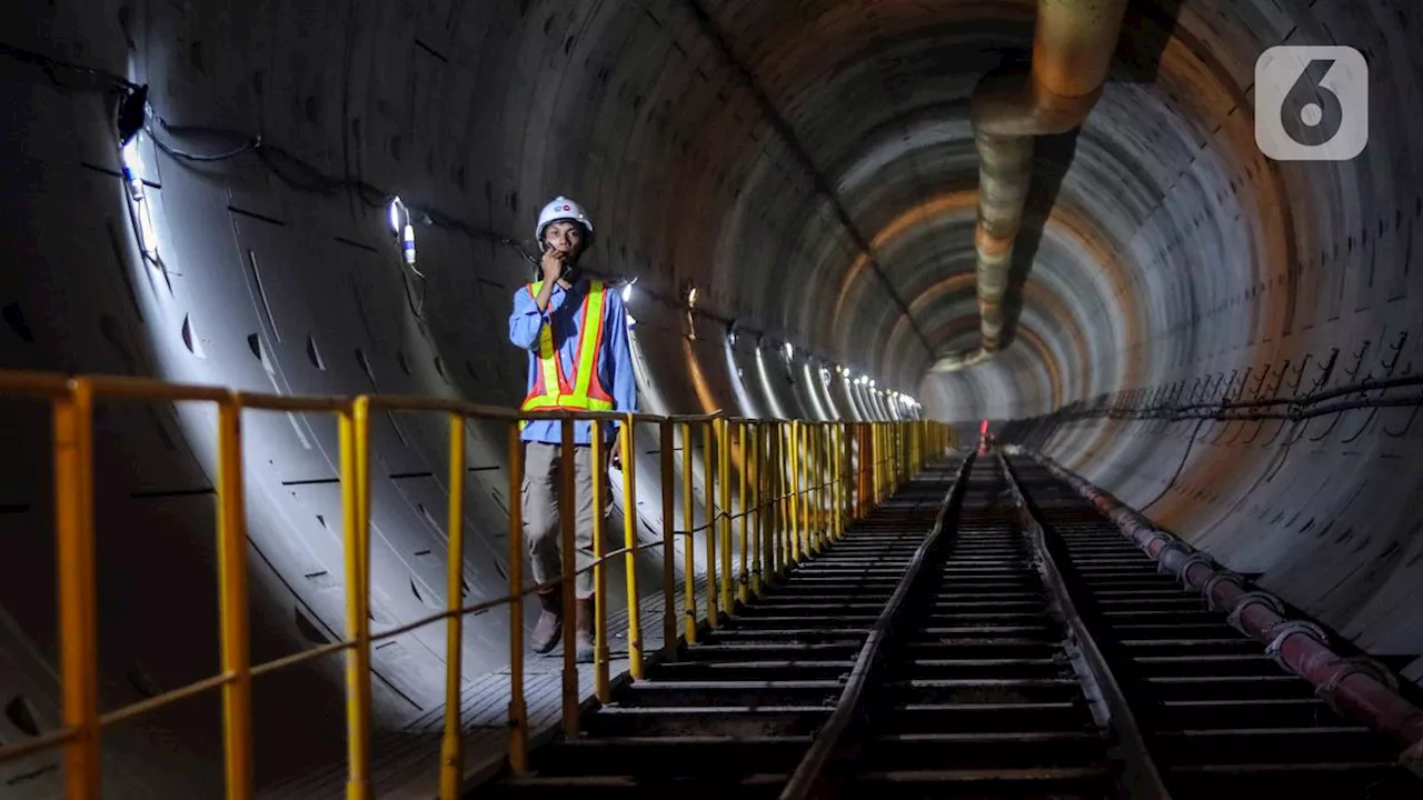 Konstruksi MRT Fase 2A CP201 dan CP202 Jakarta Memenuhi Target