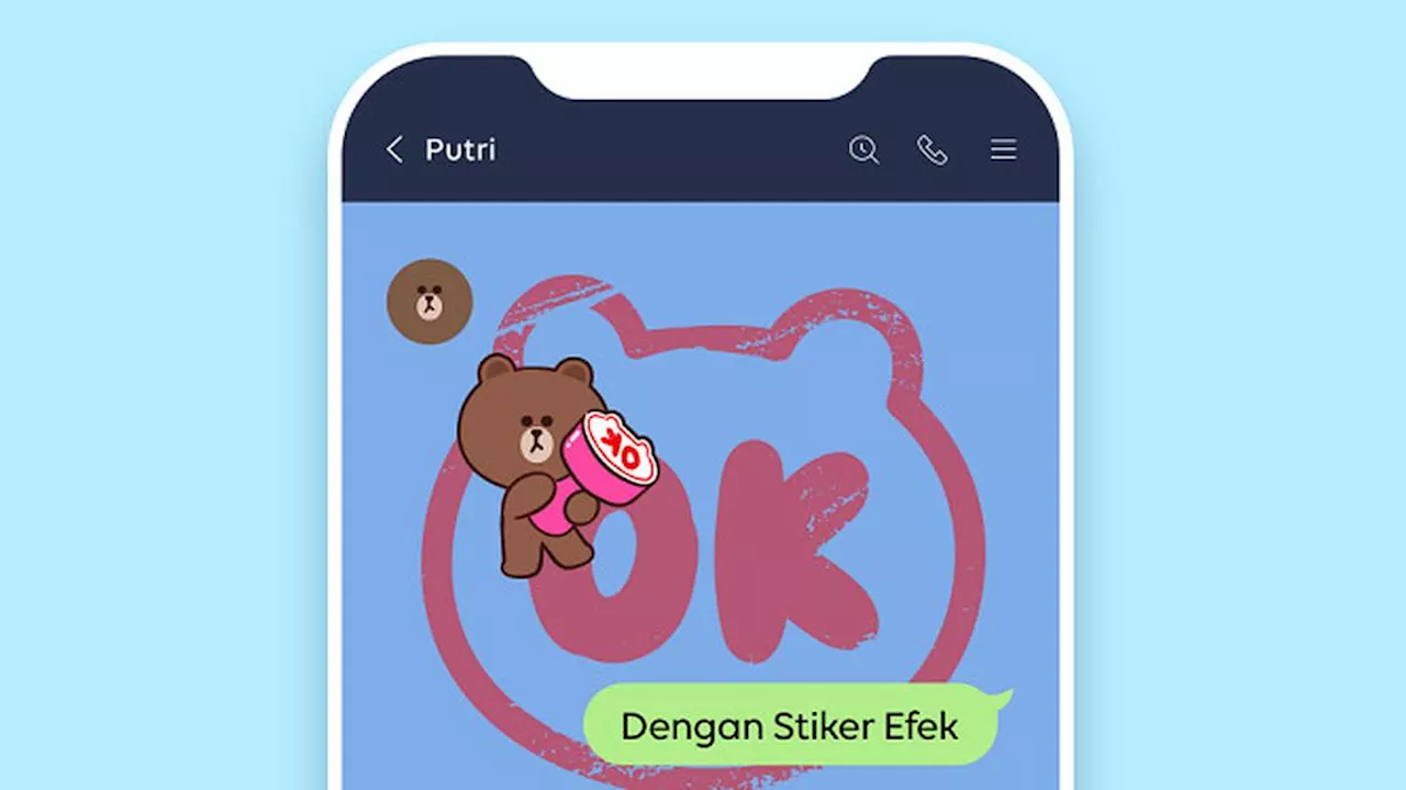 Line Stickers Jadi Bagian Tak Terpisahkan Percakapan di Indonesia