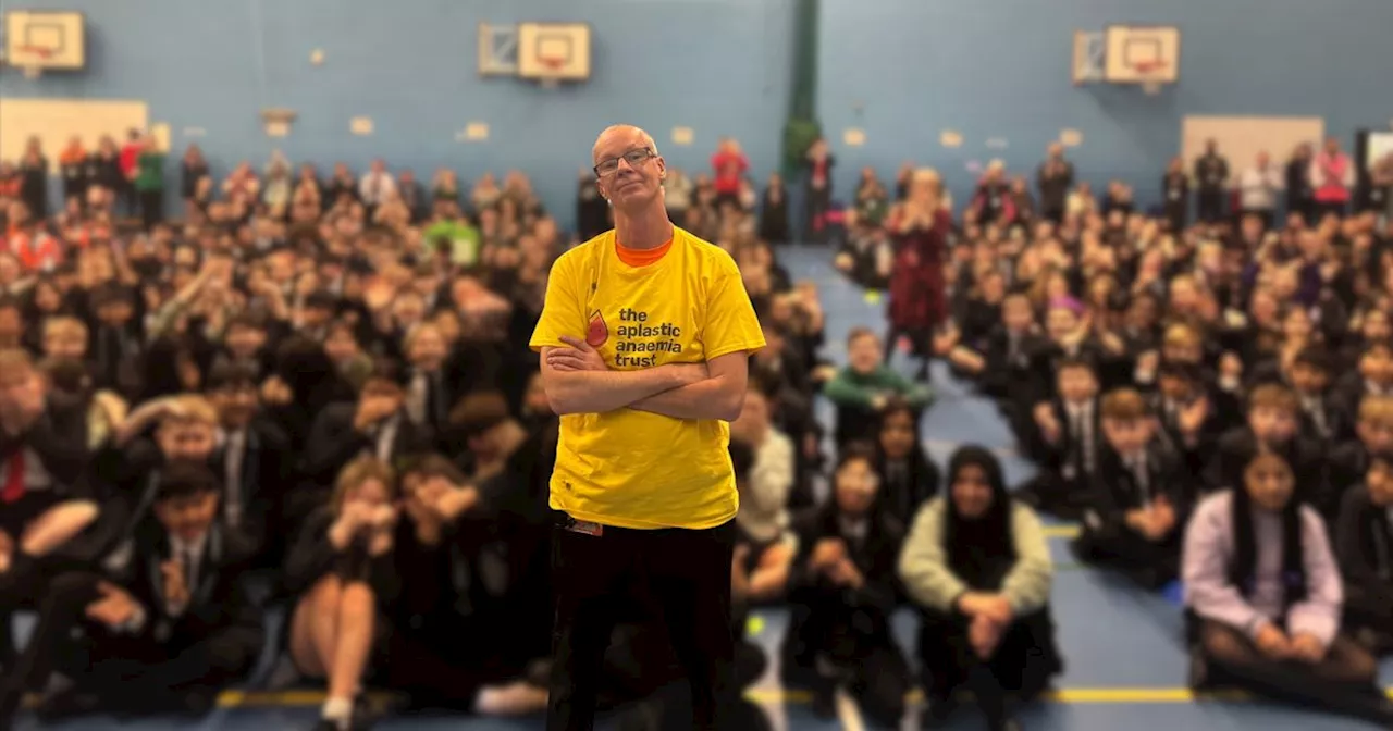 Teacher Shaves Head to Support Grandson Battling Rare Blood Disorder