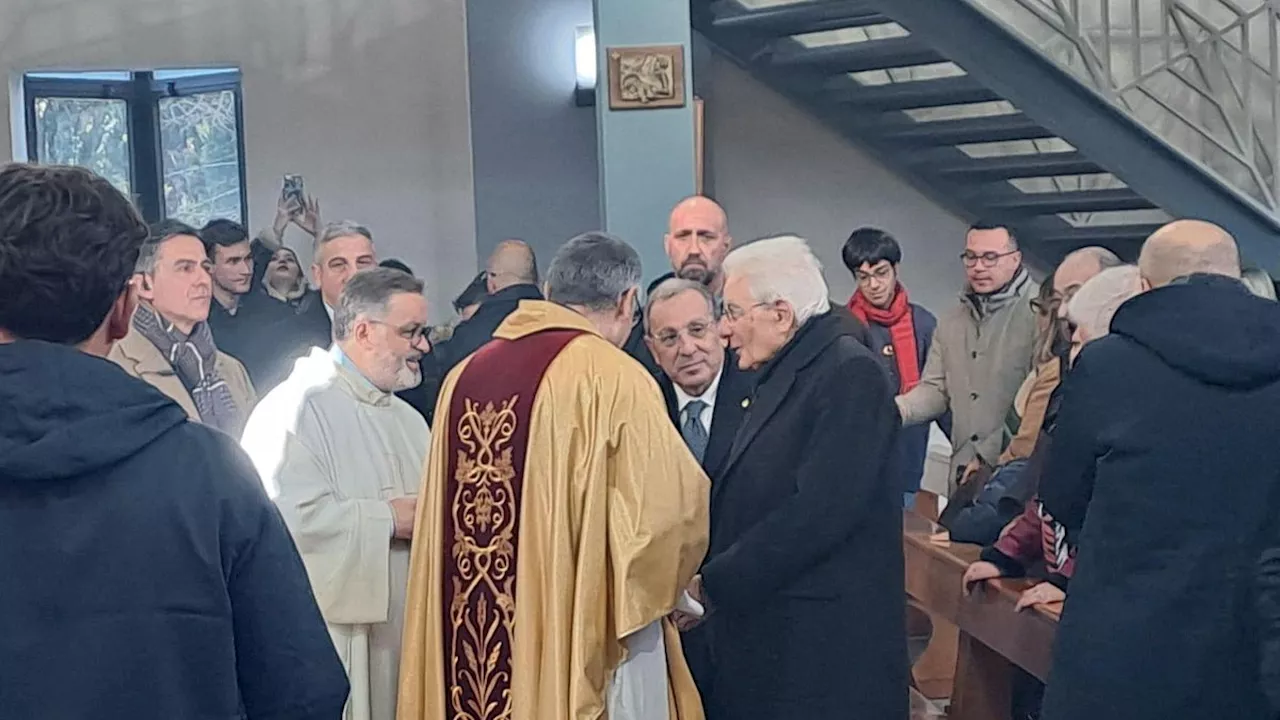 Mattarella a sorpresa al Parco Verde di Caivano