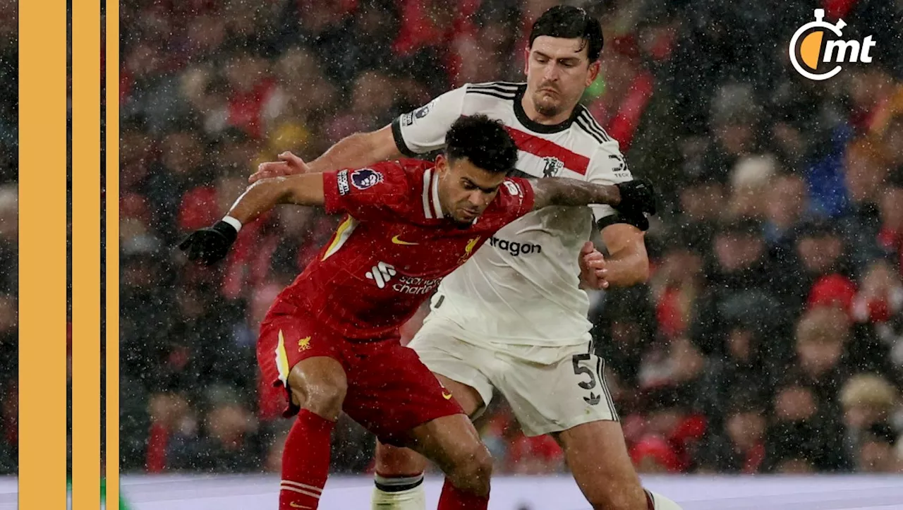 Liverpool y Manchester United dividen puntos tras partidazo en un frío Anfield