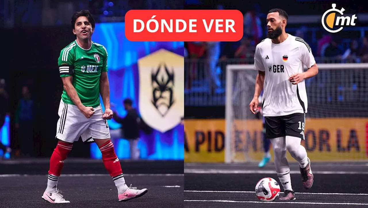 México se juega la vida contra Alemania en la Kings World Cup Nations