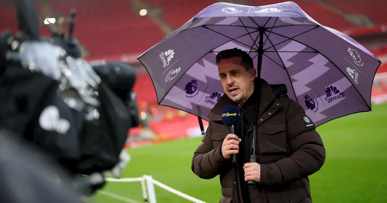 Gary Neville Jokes About Postponing Manchester United vs Liverpool Amid Snowfall