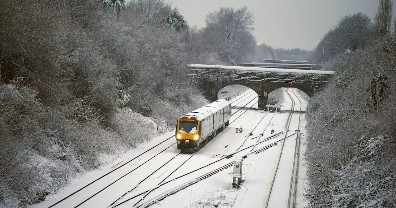 Heavy Snow Causes Major Rail Disruption in North West England