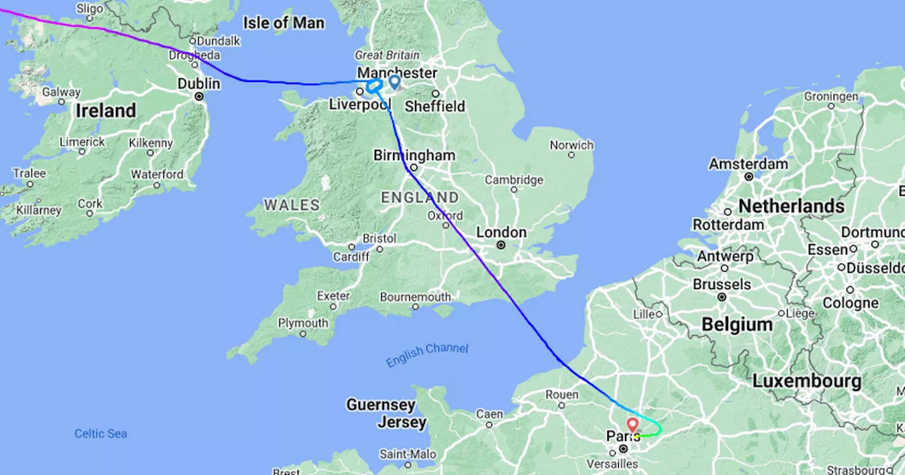 Manchester Airport Runway Closure Causes Flight Diversions