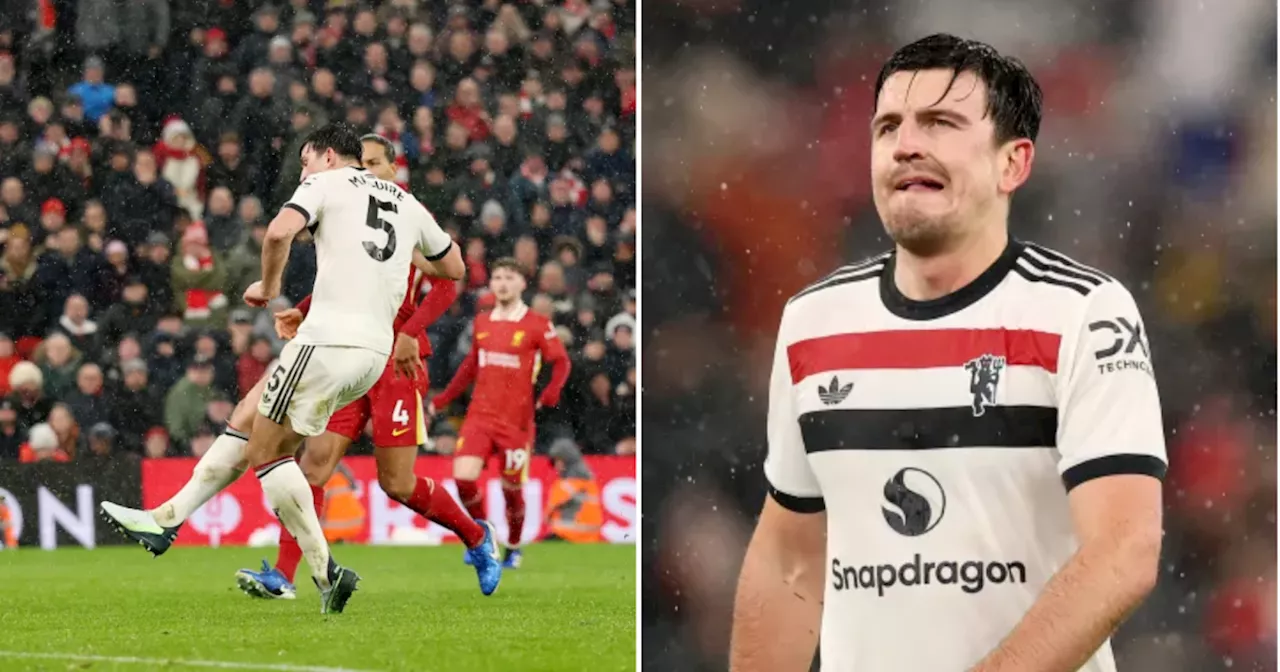 Harry Maguire Misses Crucial Chance As Manchester United Draw With Liverpool