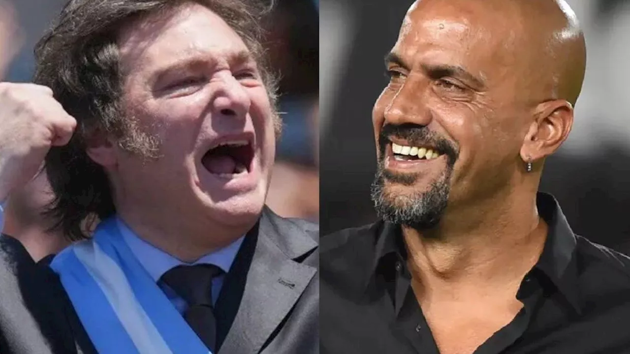 Javier Milei se refirió a la situación de Estudiantes: 'Camino a ser una SAD, Verón la está viendo'