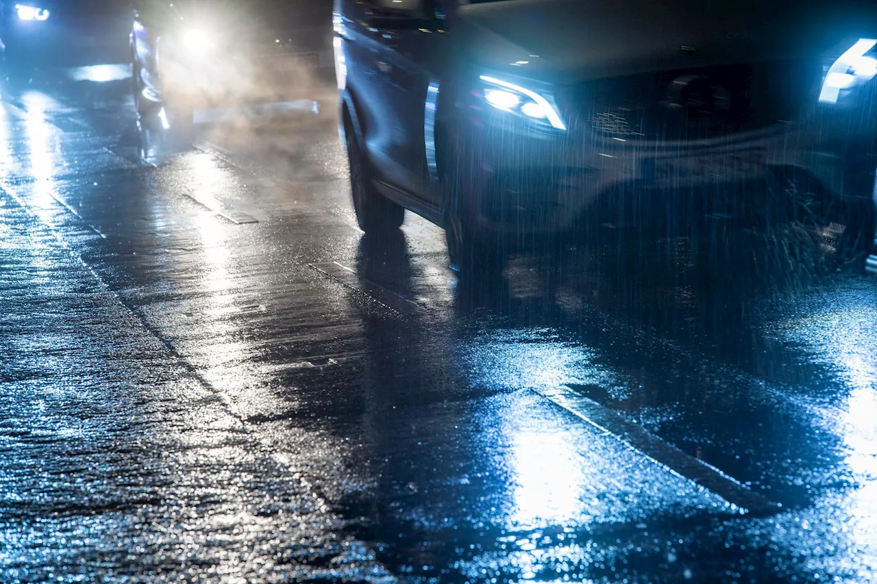 Gefrierender Regen sorgt für Glatte Straßen und Unwettergefahr in Deutschland