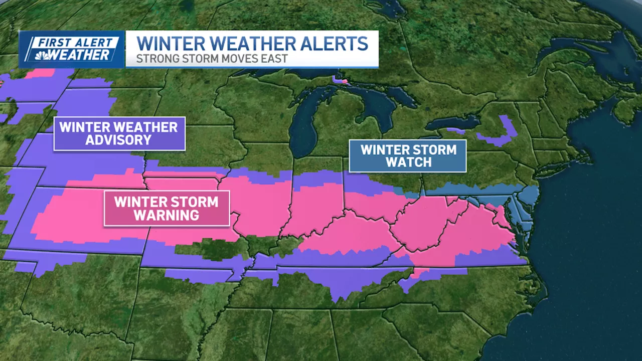 Winter Storm Heads South, Winds Gusty for New England