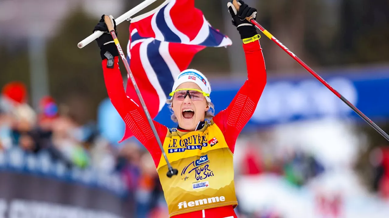 Therese Johaug Vinner Tour de Ski for Fjerde Gang