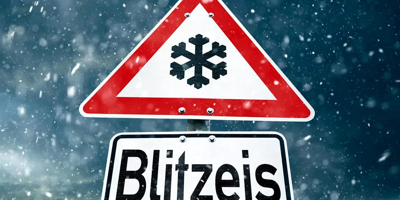 Blitzeis: Gefahr auf den Straßen im Winter