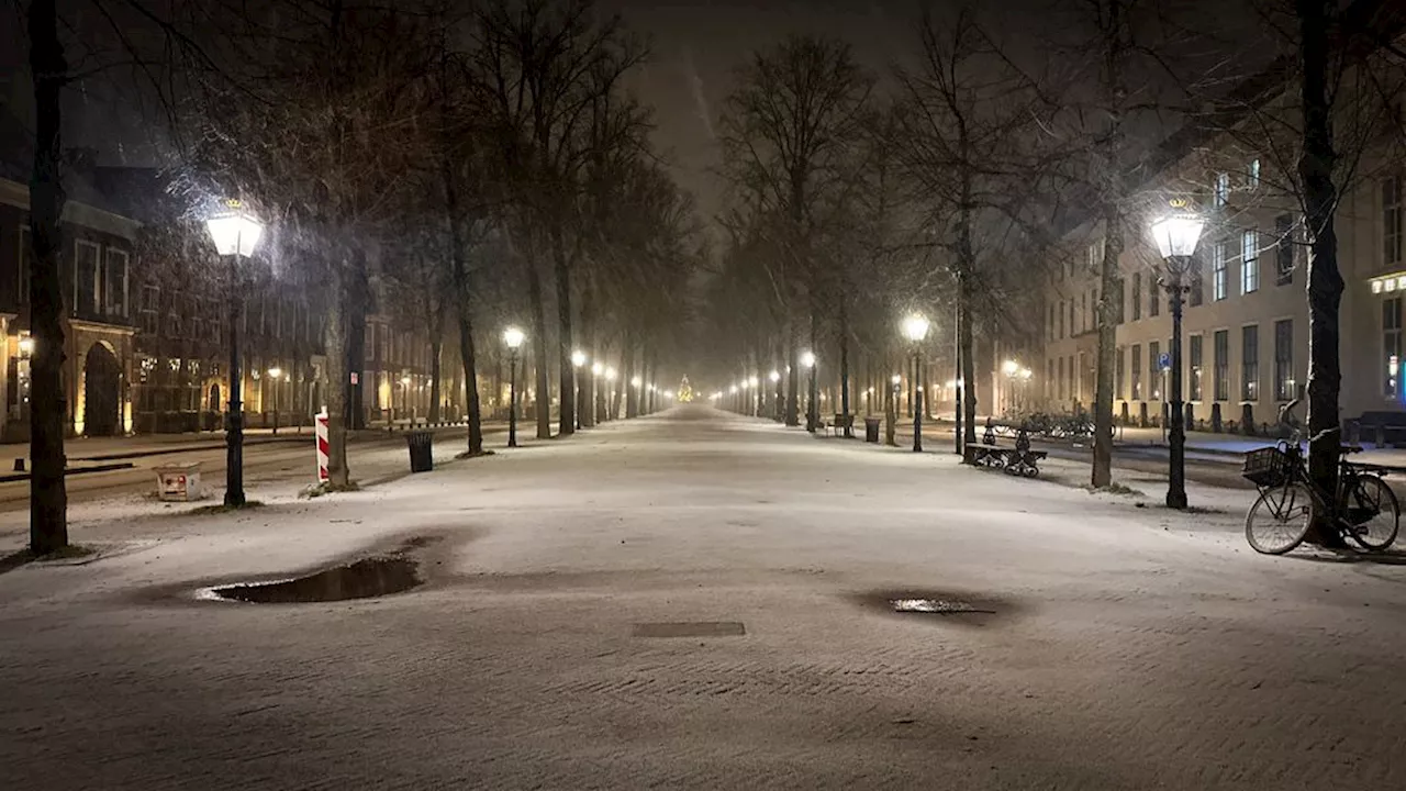 Code geel voor gladheid door sneeuw