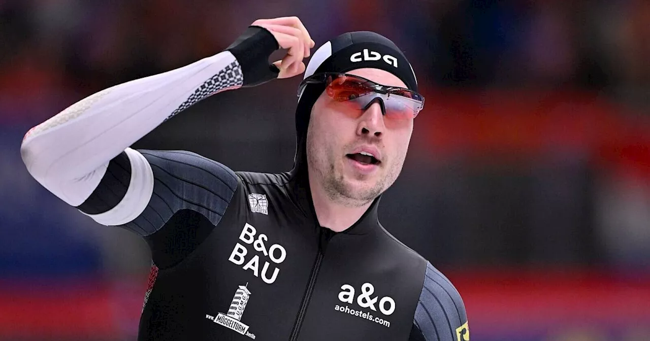 Dombeks Comeback: Deutscher Sprinter siegt bei Eisschnelllauf-Qualifikation