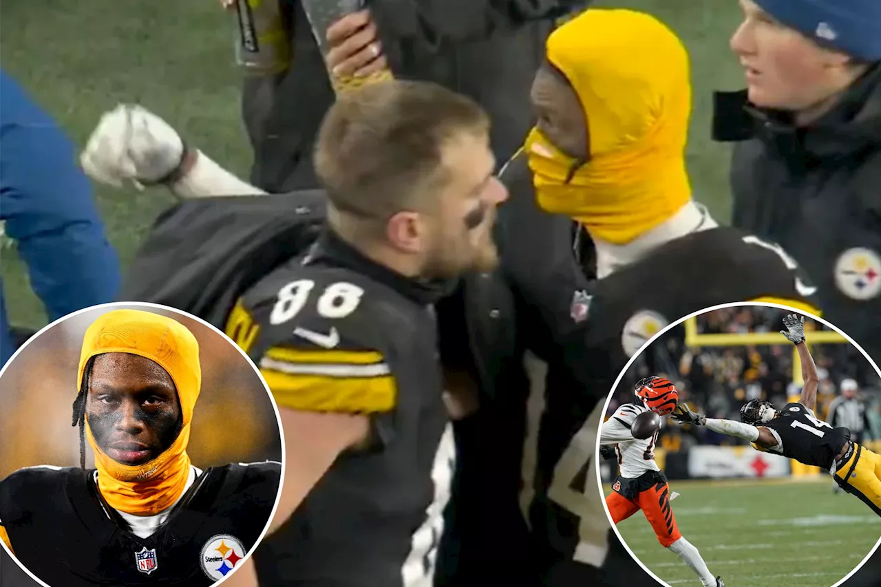 Steelers Receiver George Pickens Gets Into Altercation With Fans