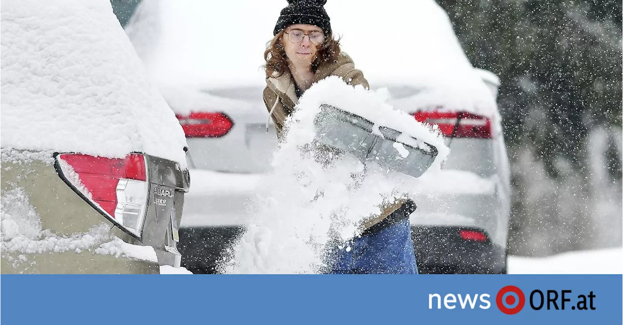 Zerstörerischer Wintersturm trifft die USA