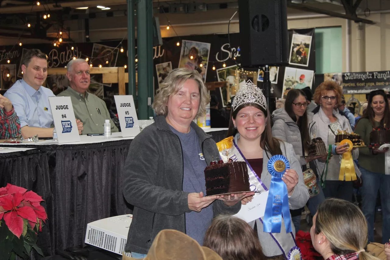 Cambria County Woman Wins Blue Ribbon in Homemade Chocolate Cake Contest