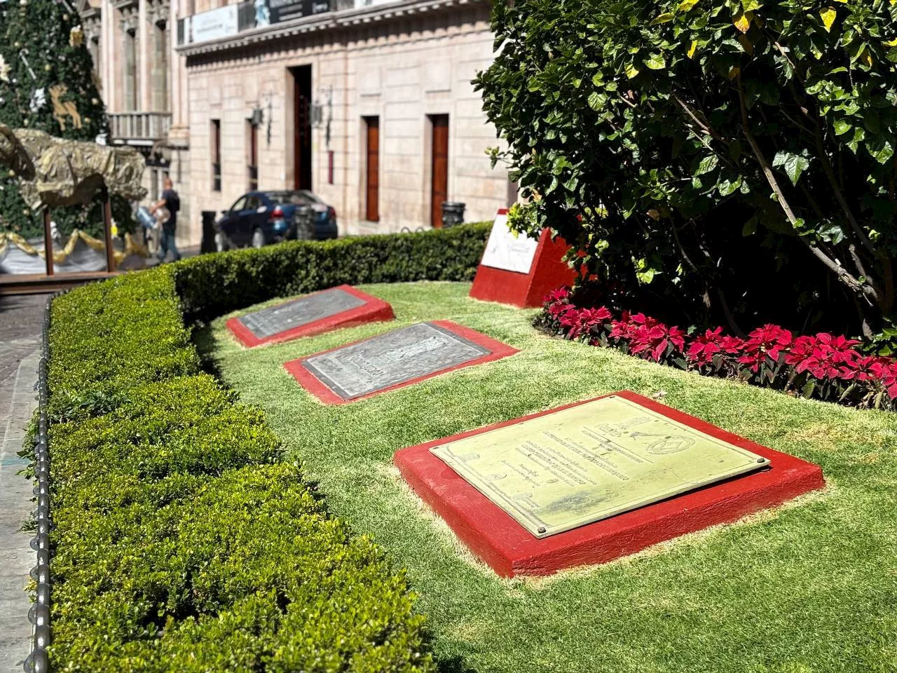 Desaparece placa del título de ciudad de Guanajuato, ¿por qué?