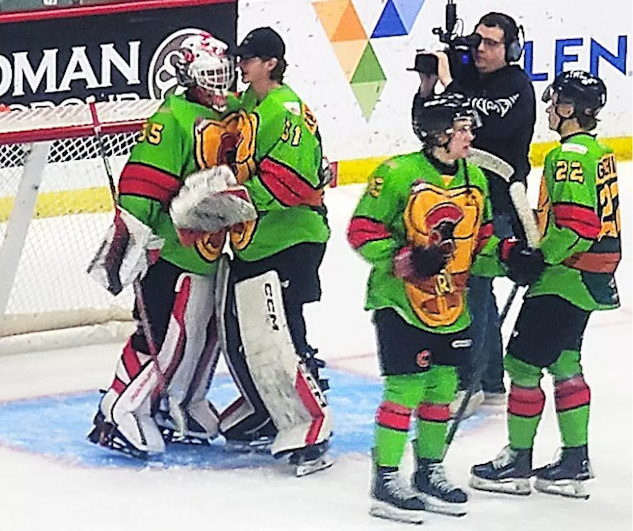 Michaluk's Shutout Dream Comes True on Ninja Turtle Night