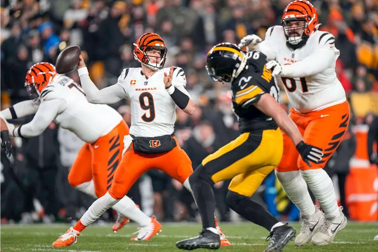 NFL: Cincinnati Bengals schlagen Pittsburgh Steelers - Playoff-Hoffnungen leben