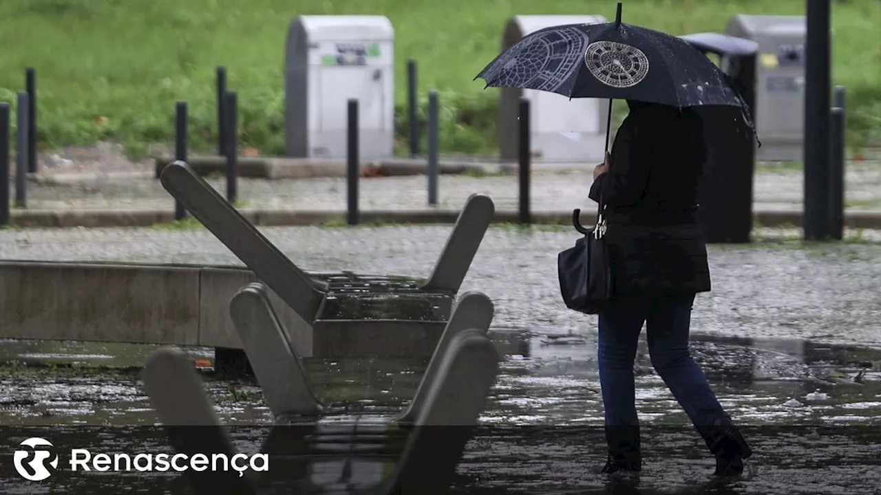 Portugal Continental sob Aviso Amarelo por Chuva, Vento e Neve