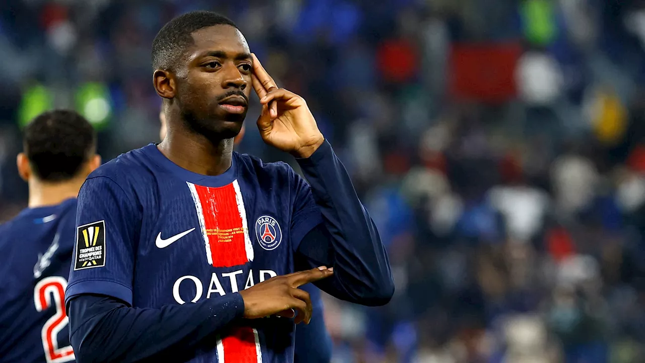 L'unique obsession des joueurs du PSG: 'Tous la tête à Manchester City', avoue Ousmane Dembélé