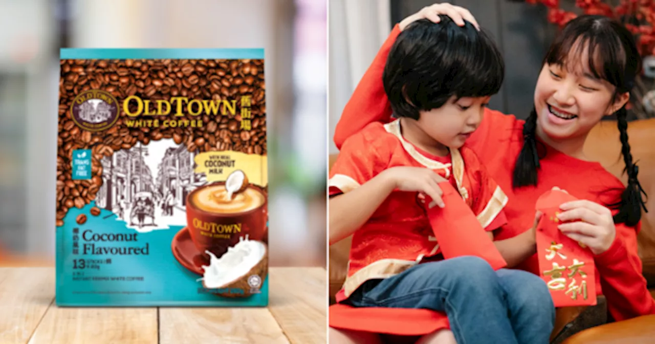 OLDTOWN Launches Coconut Flavoured White Coffee And Prizes Worth Over RM200,000 This CNY