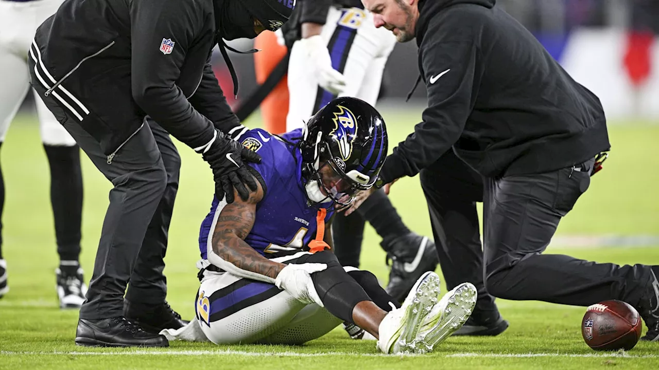 Zay Flowers' Knee Injury Not as Severe as Feared, Could Miss Wild Card Game