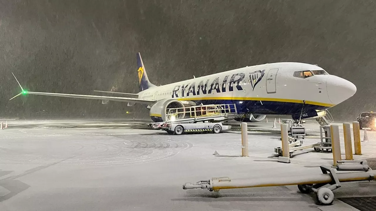 UK Airports Close Runways Due to Heavy Snow, Premier League Match Safety in Doubt