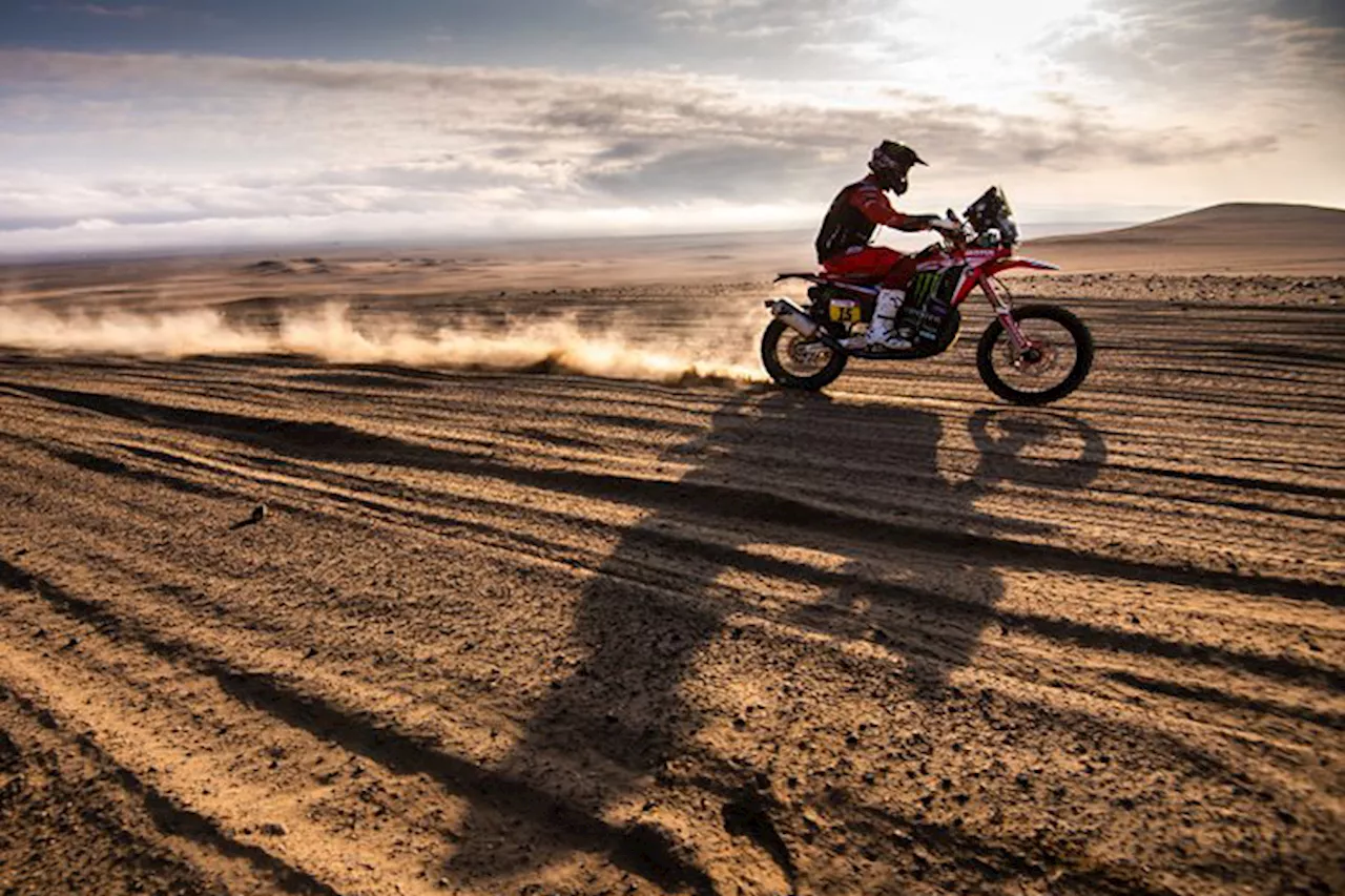 Honda-Fahrer feiern Erfolge auf der siebten Dakar-Etappe