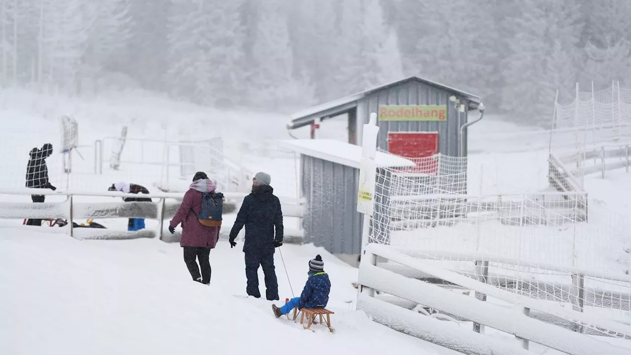 Nach Wintereinbruch milderes Wetter, Sturmgefahr im Westen