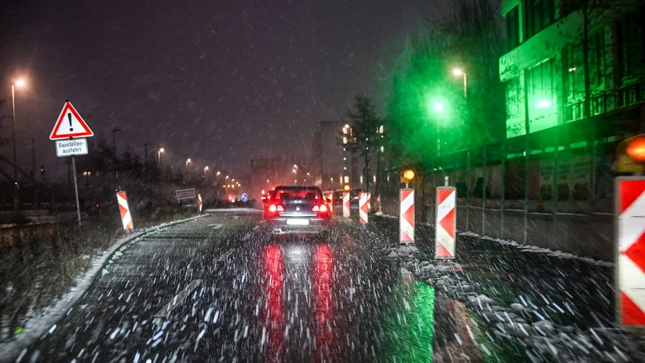 Verkehrs-Warnung: Glatte Straßen in Berlin und Brandenburg