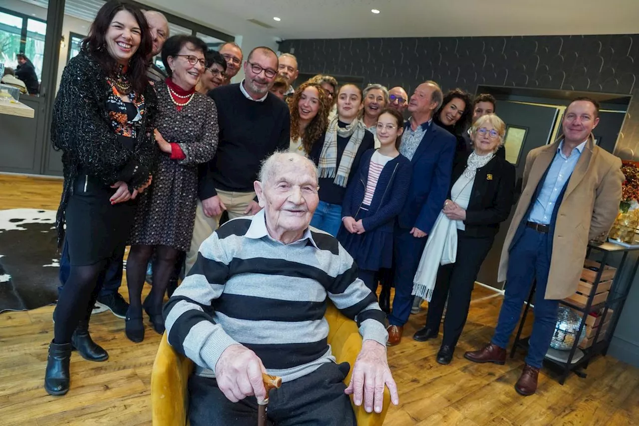 À 105 ans, le secret de la longévité d'un centenaire des Landes