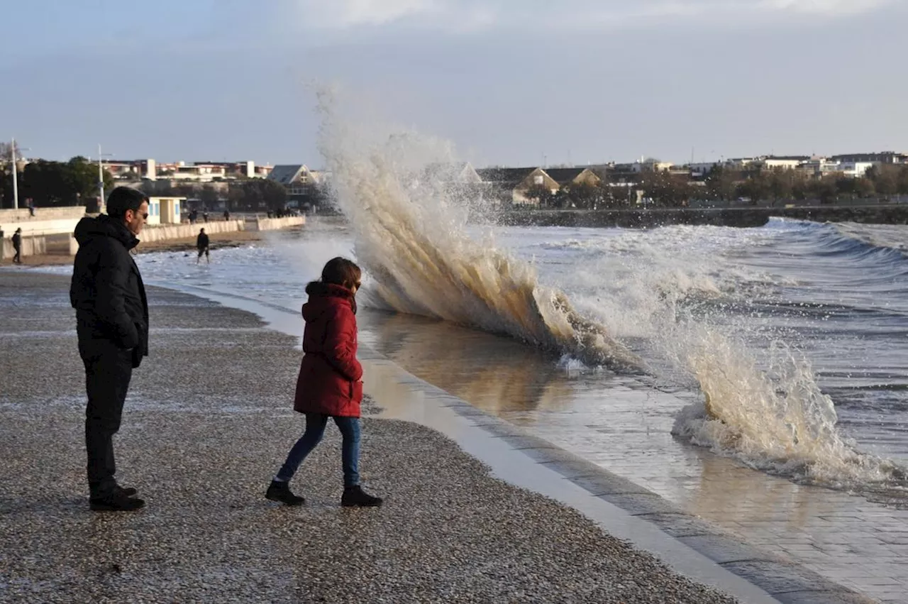 Charente-Maritime : des rafales atteignant 100 km/h attendues ce lundi