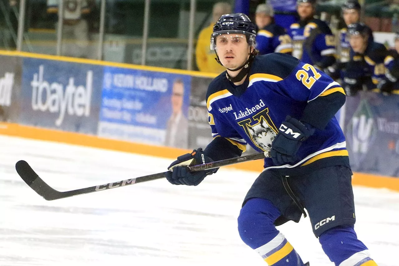 Joe Mack Leads Lakehead Thunderwolves To Dominant Pride Night Victory