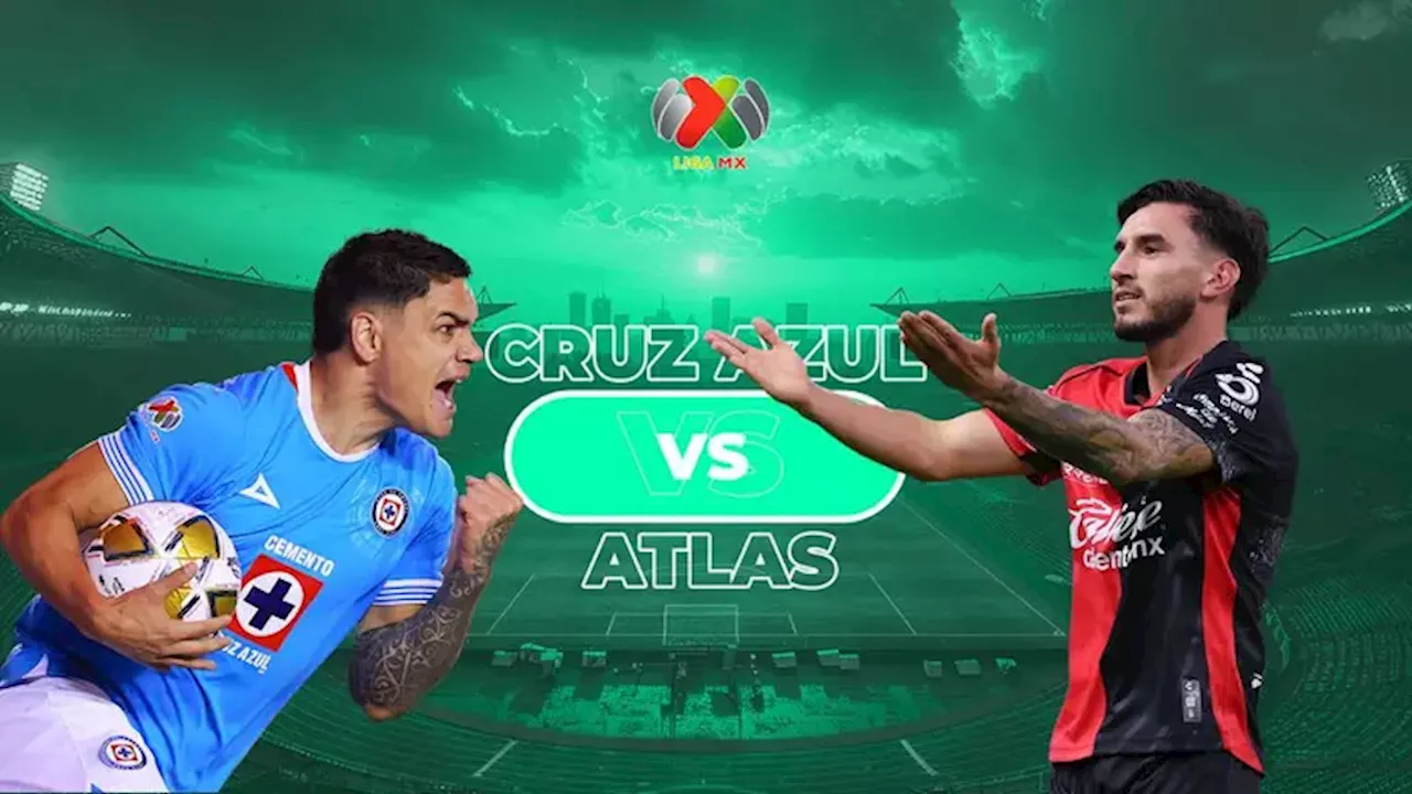 Cruz Azul vs. Atlas: Cuándo y dónde ver el juego de la Jornada 1 del Clausura 2025