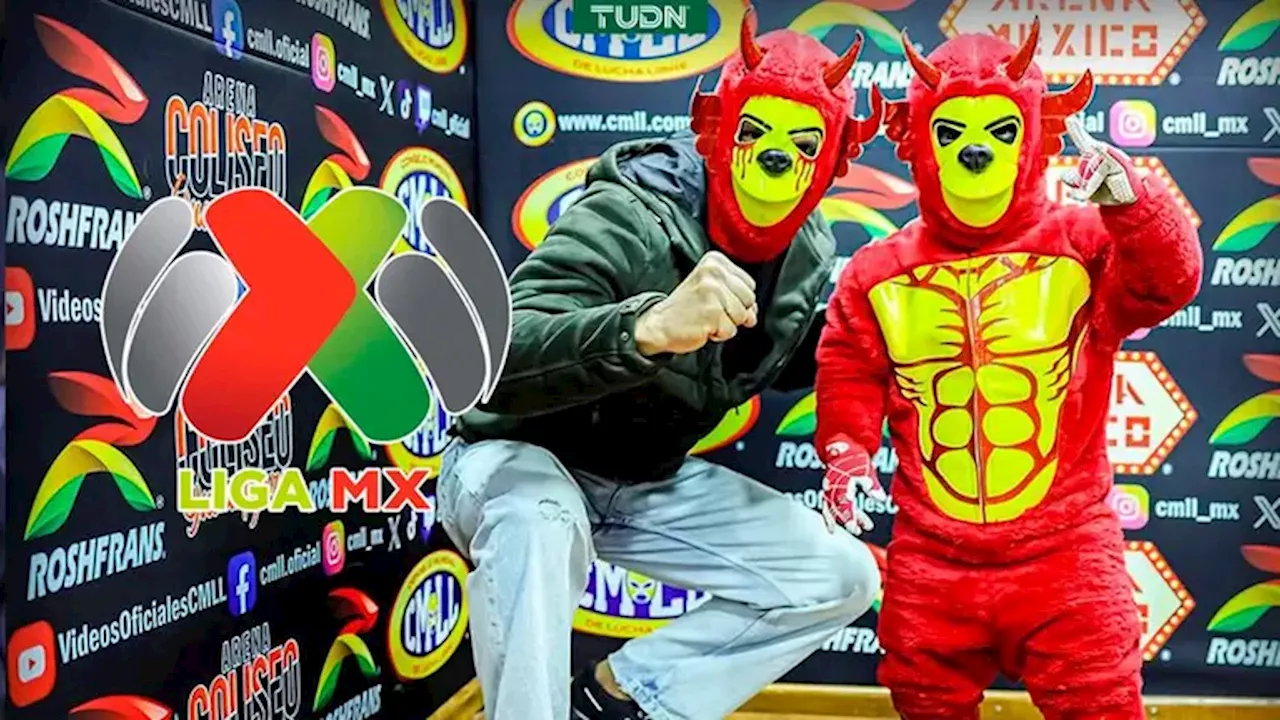 Se revela el equipo de Liga MX del que es fan Kemalito, luchador del CMLL