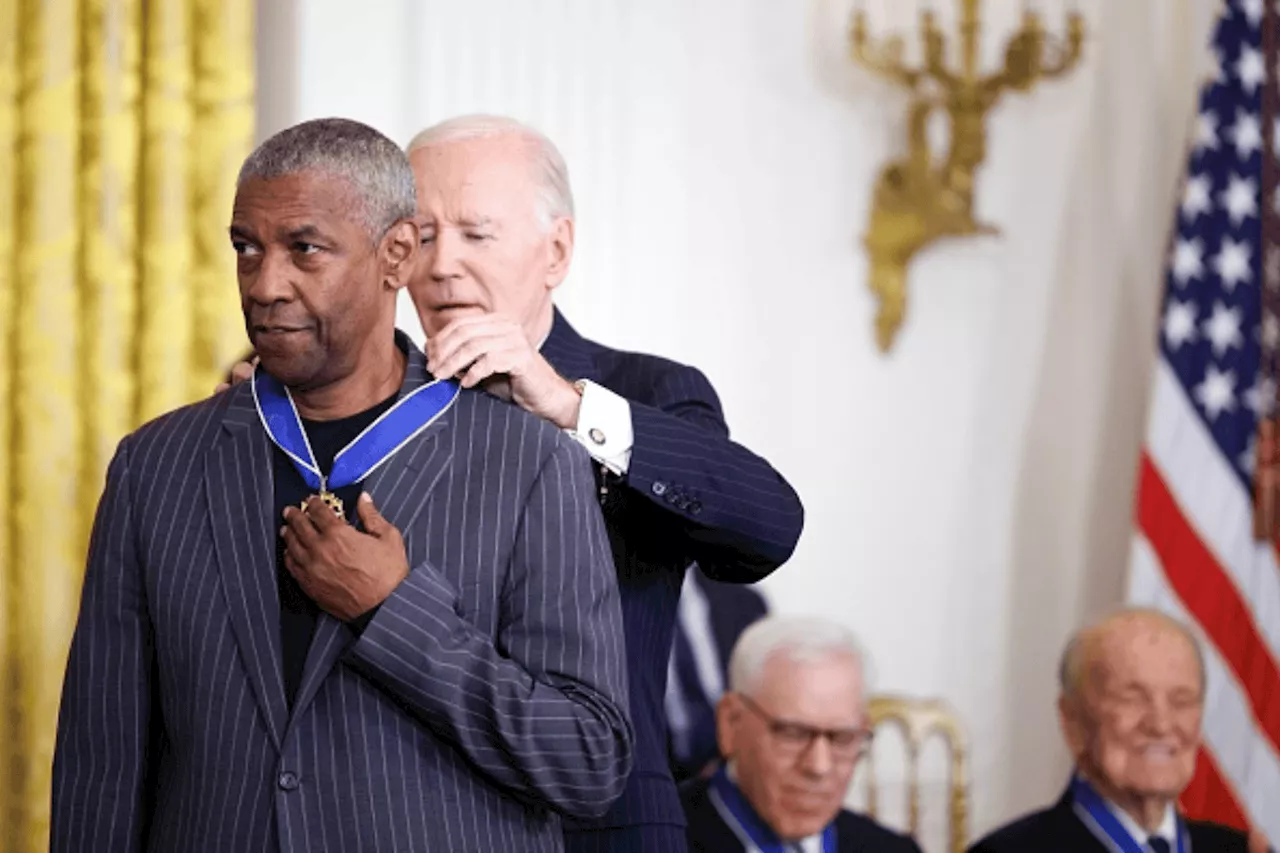 Denzel Washington Receives Presidential Medal of Freedom