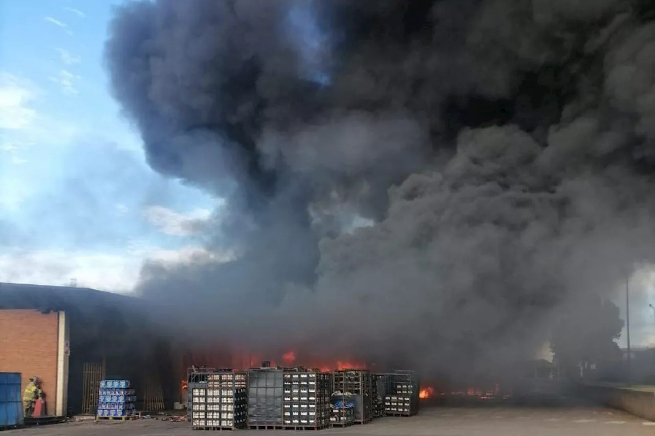 Fire at Pretoria Brewery Leaves One Firefighter Injured