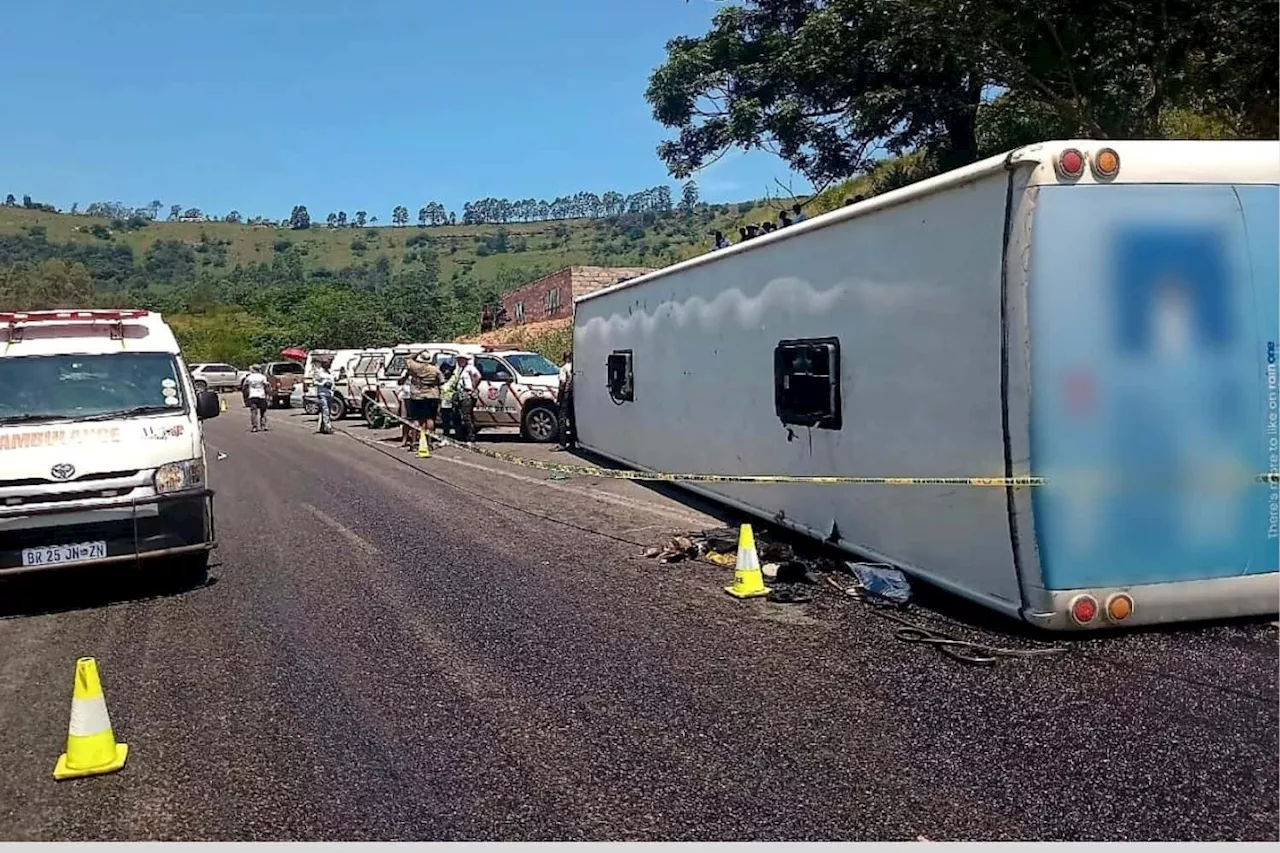 One dead, scores injured in KZN bus accident