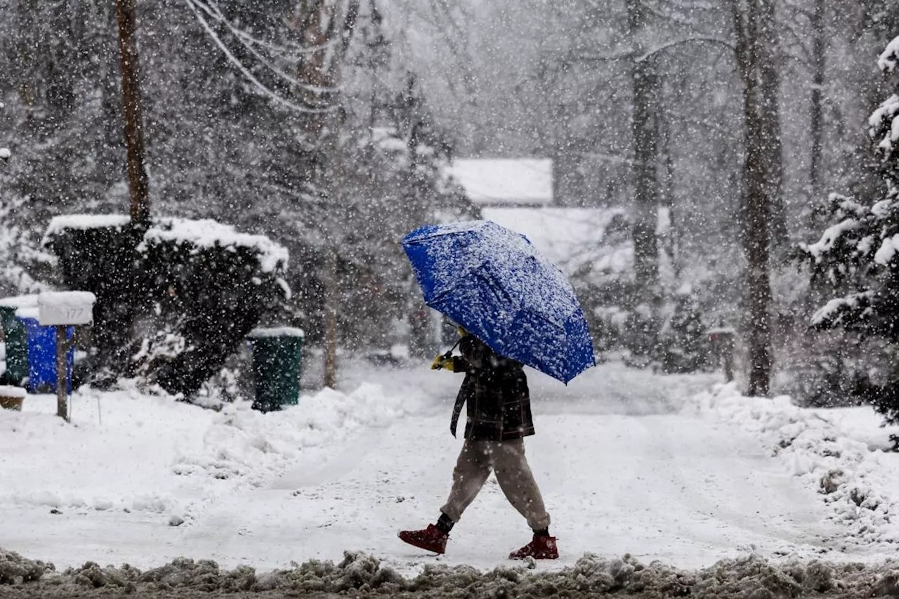 Powerful storm, bitter cold pound half of US