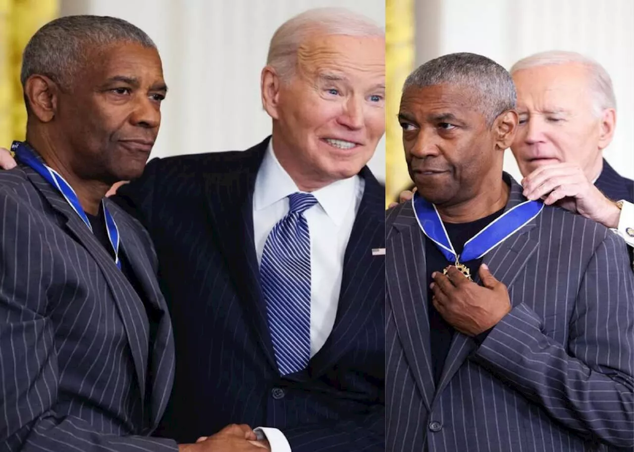 Denzel Washington Receives Presidential Medal of Freedom