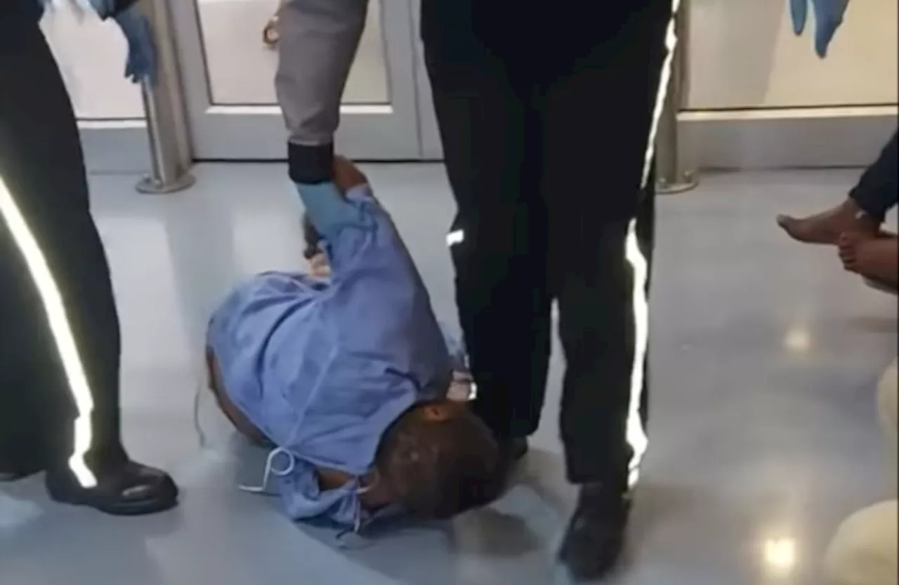 Guards Suspended for Dragging Patient Through Hospital
