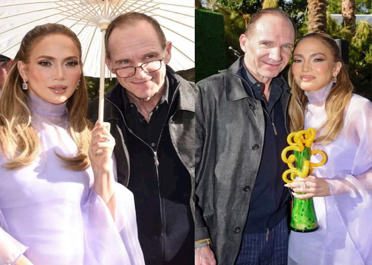 Jennifer Lopez and Ralph Fiennes Reunite at Palm Springs Film Festival